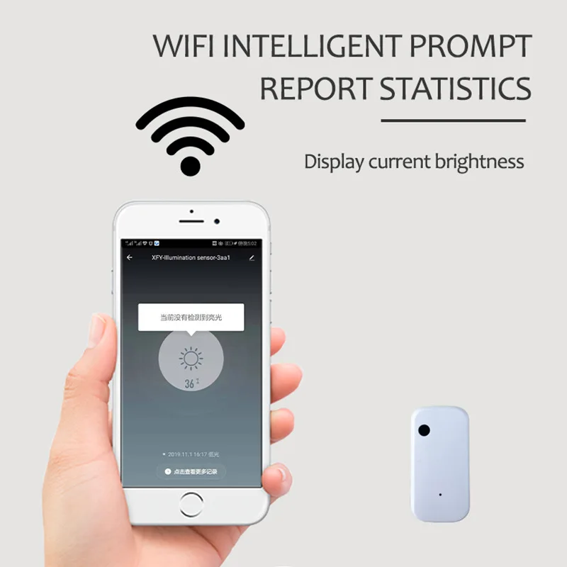 Sensor Cahaya Wifi Tuya, Sensor Pintar ZigBee, Detektor Kecerahan, Sensor Kontrol Terhubung, Rumah Pintar, Aplikasi Smart Life