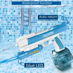 LED Laser Electric Alien pistola ad acqua giocattolo 750ML capacità pistola ad acqua Spray Blaster pistole da tiro piscina estiva giocattoli all'aperto per bambini