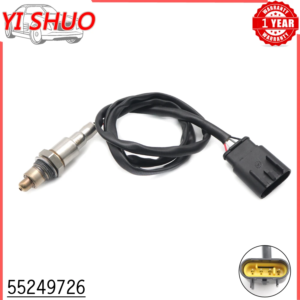 Car 55249726 NEW Probe Air Fuel Ratio Lambda O2 Oxygen Sensor for Alfa Romeo 5Y 6Q 2013-2020 0258030075 46347522 0055249726