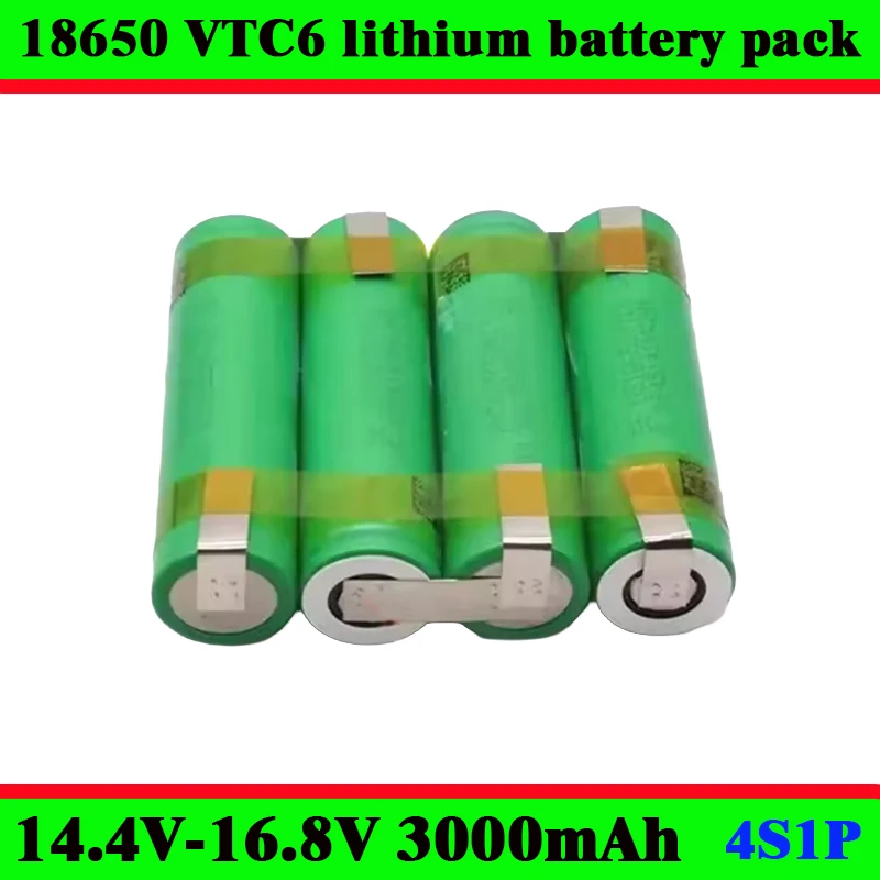 

High Quality 18650 VTC6 Li-ion Battery Pack Continuous Discharge for Outdoor Lighting Security Equipment Communication Device