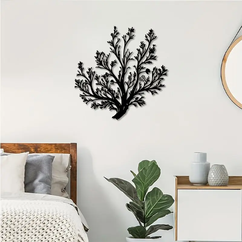 CIFBUY Metal Wall Art Interior Decoration Forged Iron Ornament For Home Living Room Hanging Decor Display