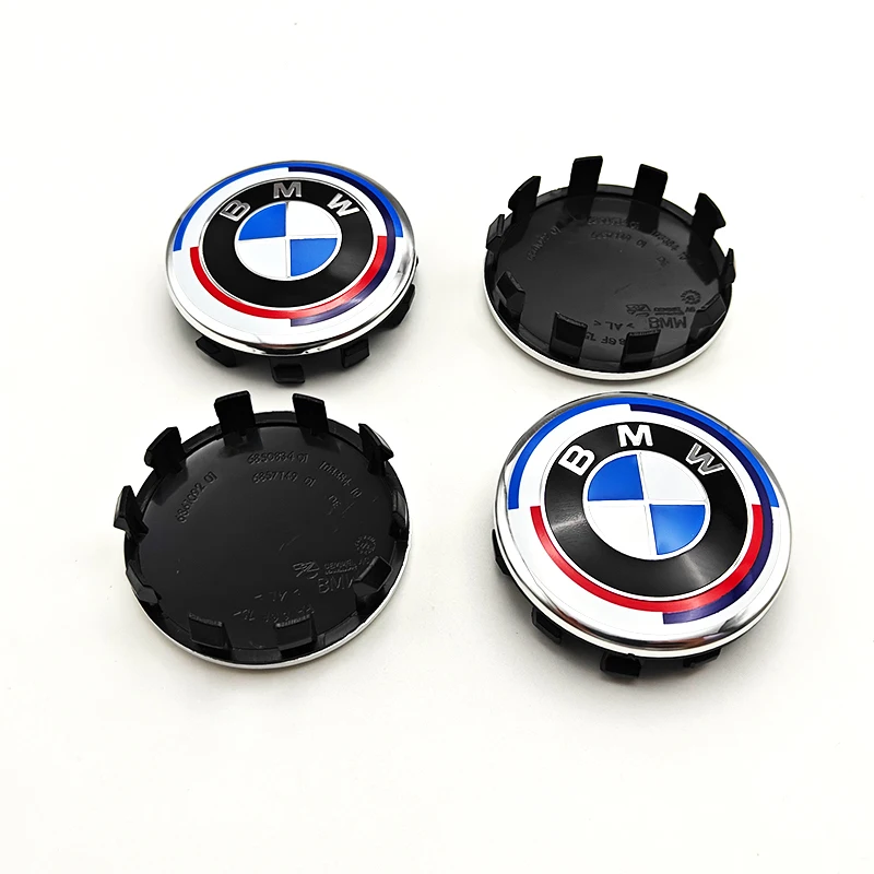 4X BMW Nabendeckel 55MM 36136850834 Radkappepn