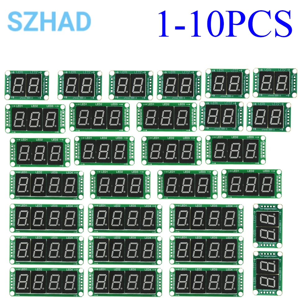 1-10-шт-74hc595-2-3-4-разрядный-модуль-статического-цифрового-дисплея-05-дюймовая-каскадируемая-плата-красного-светодиодного-дисплея-для-arduino