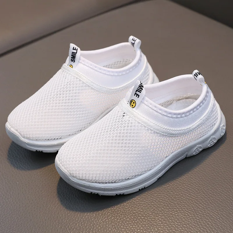 Summer Breathable Mesh Casual Shoes for Kids 2-10Years Boys Fashion Sport Shoes Girls Soft Bottom Running Shoes Student Shoes