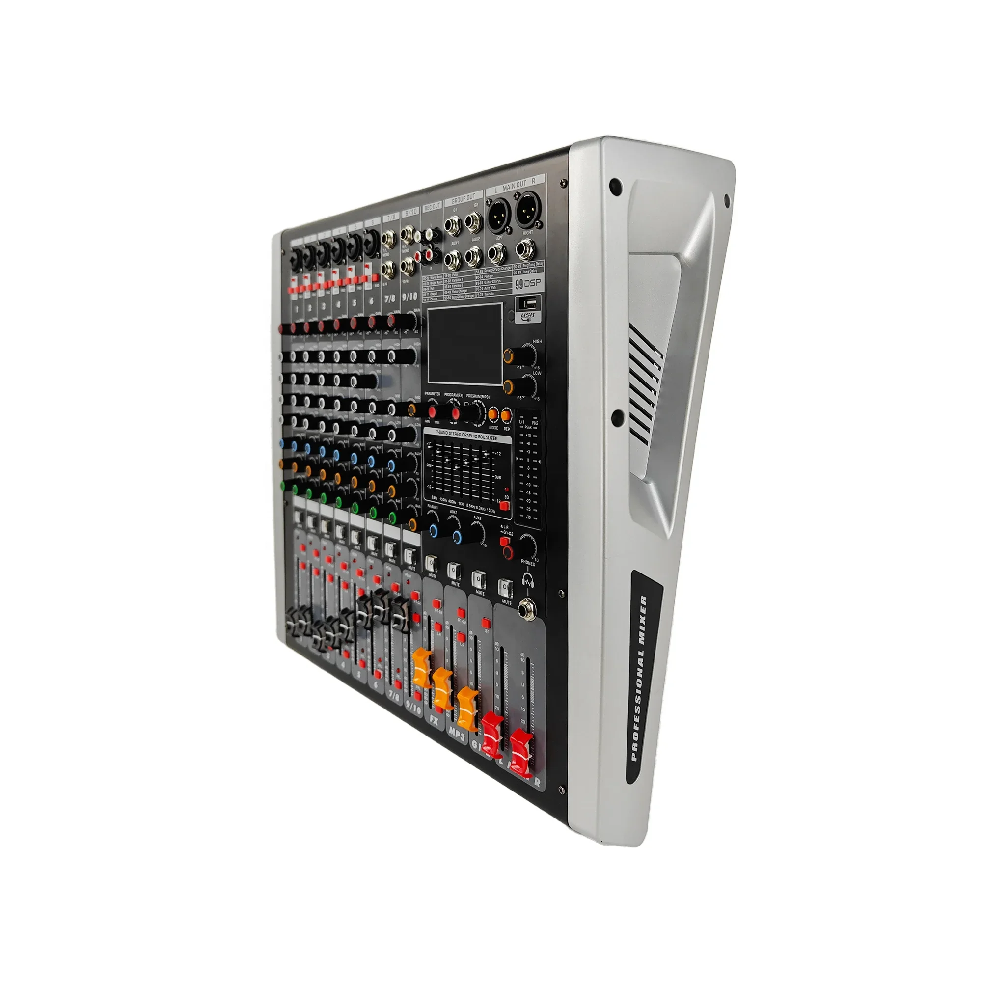Hot Sale Professional Mixer Console 10 Channels Audio Mixer Complete Professional Sound System Outdoor Sound System