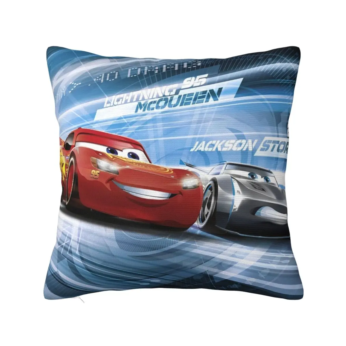 

Cars Lightning McQueen Pillowcase Printed Polyester Cushion Cover Decoration Life Is A Highway Pillow Case Cover Home