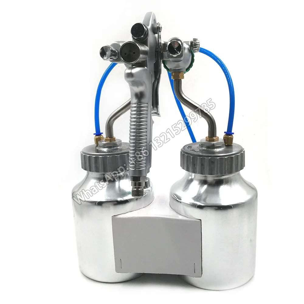 Sale High Pressure Airbrush Compressor Kit Nano External Mixing Spray Gun for Chrome Plating Chemical Pneumatic Sprayer