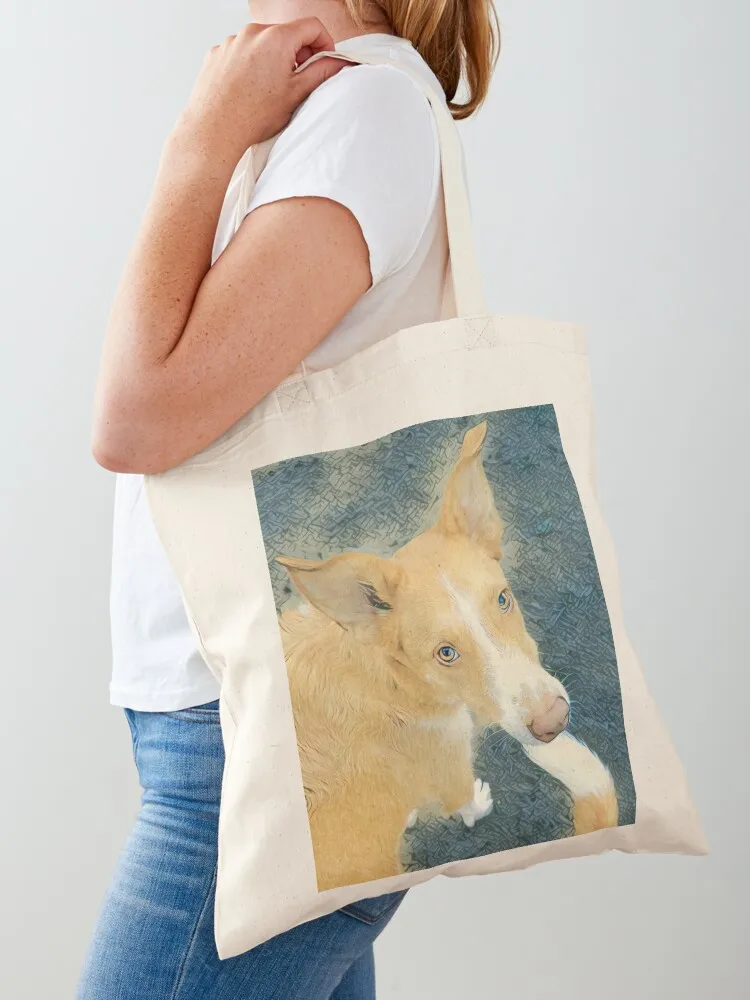 

Rough-coated Podenco Tote Bag custom tote bag Canvas handbag Shopping bags