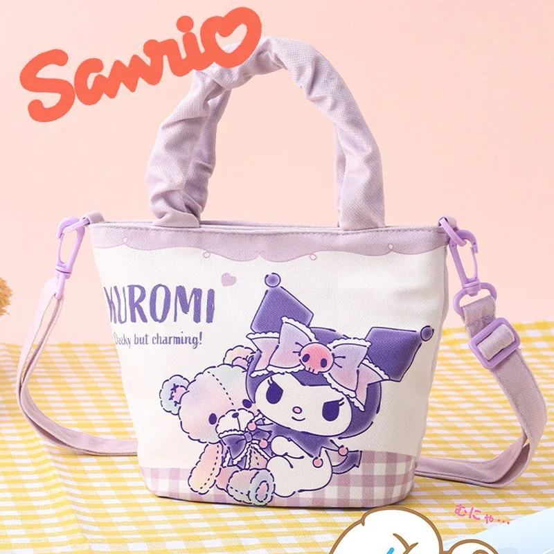 ハローキティ 化粧品バッグ バケットバッグ ポータブル かわいい 収納 折りたたみ式 大容量 ポータブル ショッピング クロスボディバッグ