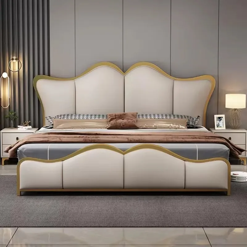 

Girl Aesthetic Modern Bed Frame Under Storage Master King Luxury Bed Frame Bedroom Frame Letto Matrimoniale Home Furniture