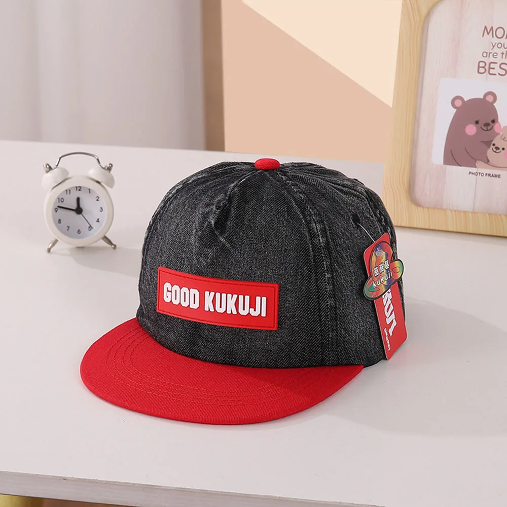 Children's Hat Boys Girls Autumn Denim Cotton Sunscreen Cap Hip-hop Baseball Caps For Kids 3-8 Years image 4