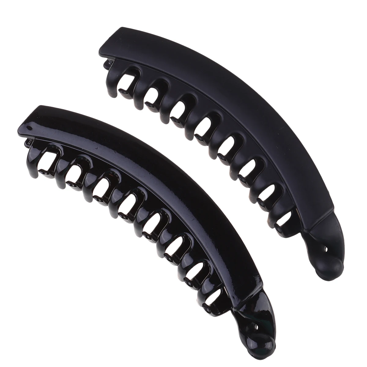 

10pcs Banana Clips Large Claw Clamp Durable Plastic Banana Clips Fishtail Thick Ponytail Clamps For Shower Yoga