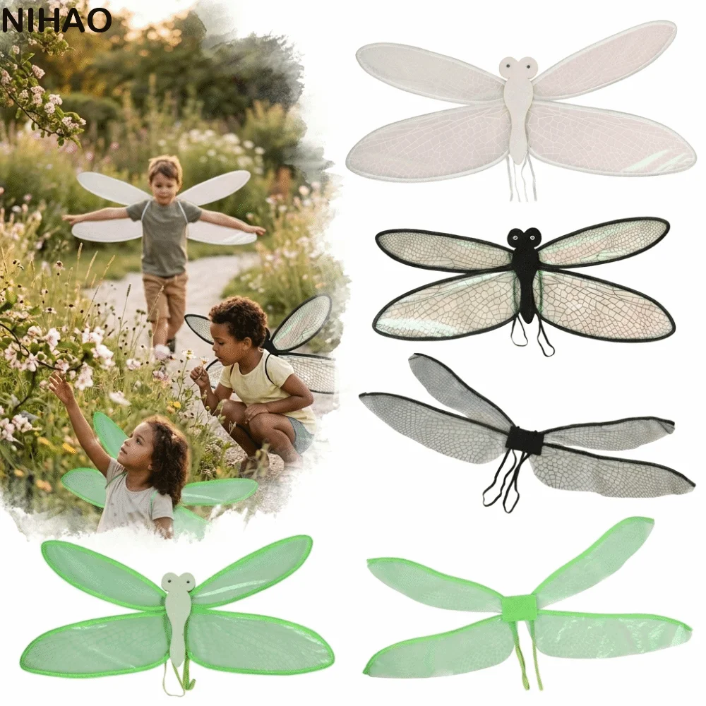 Easy To Wear Dragonfly Wing Costume Accessory Exquisite Appearance Cosplay Prop Dress-up Decoration Photo Booth Prop