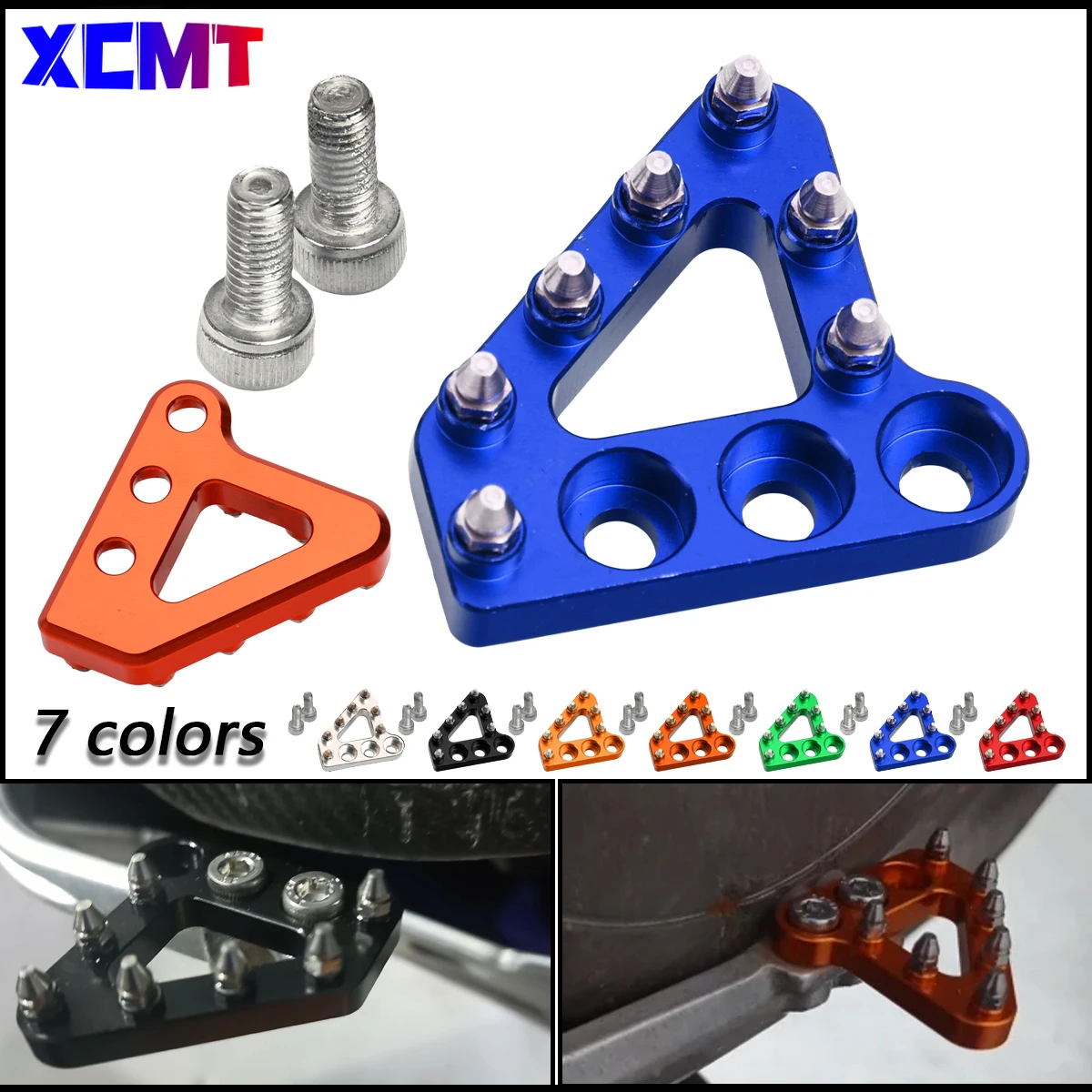 

Rear Brake Pedal Step Plate Tip For KTM 125 250 350 450 690 990 1290 Duke Husaberg Husqvarna TE FE 14-16 For Beta 13-17