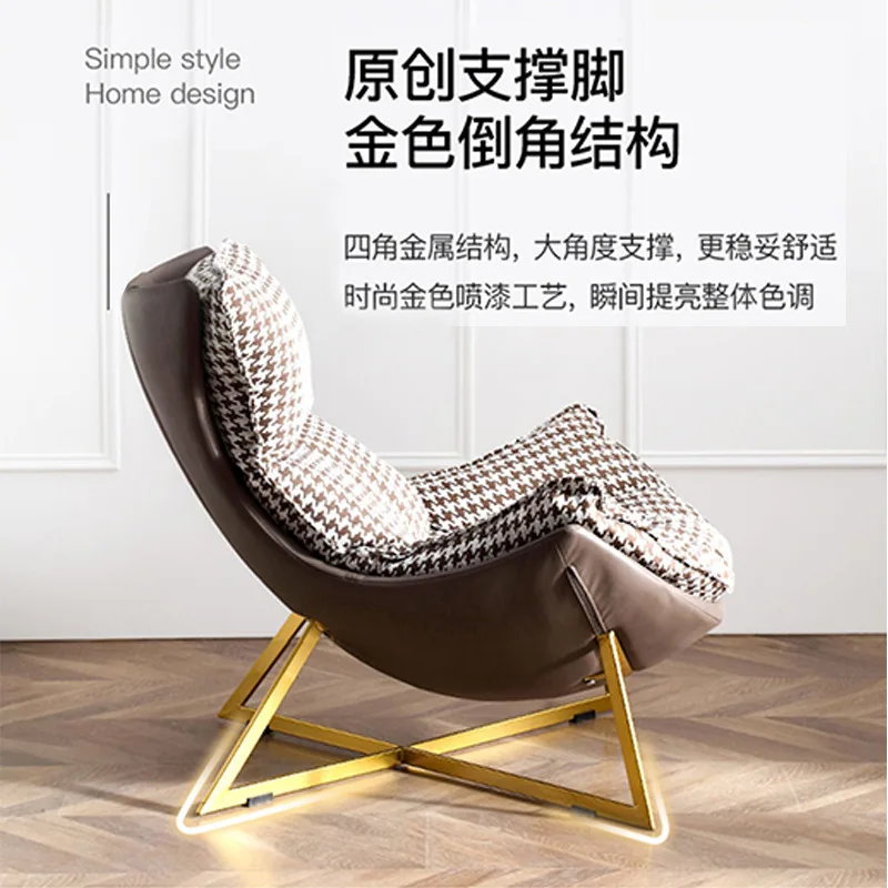 نورديك، فردي، كرسي أريكة، شرفة، منزلية، فاخرة خفيفة، غرفة معيشة، أوقات الفراغ