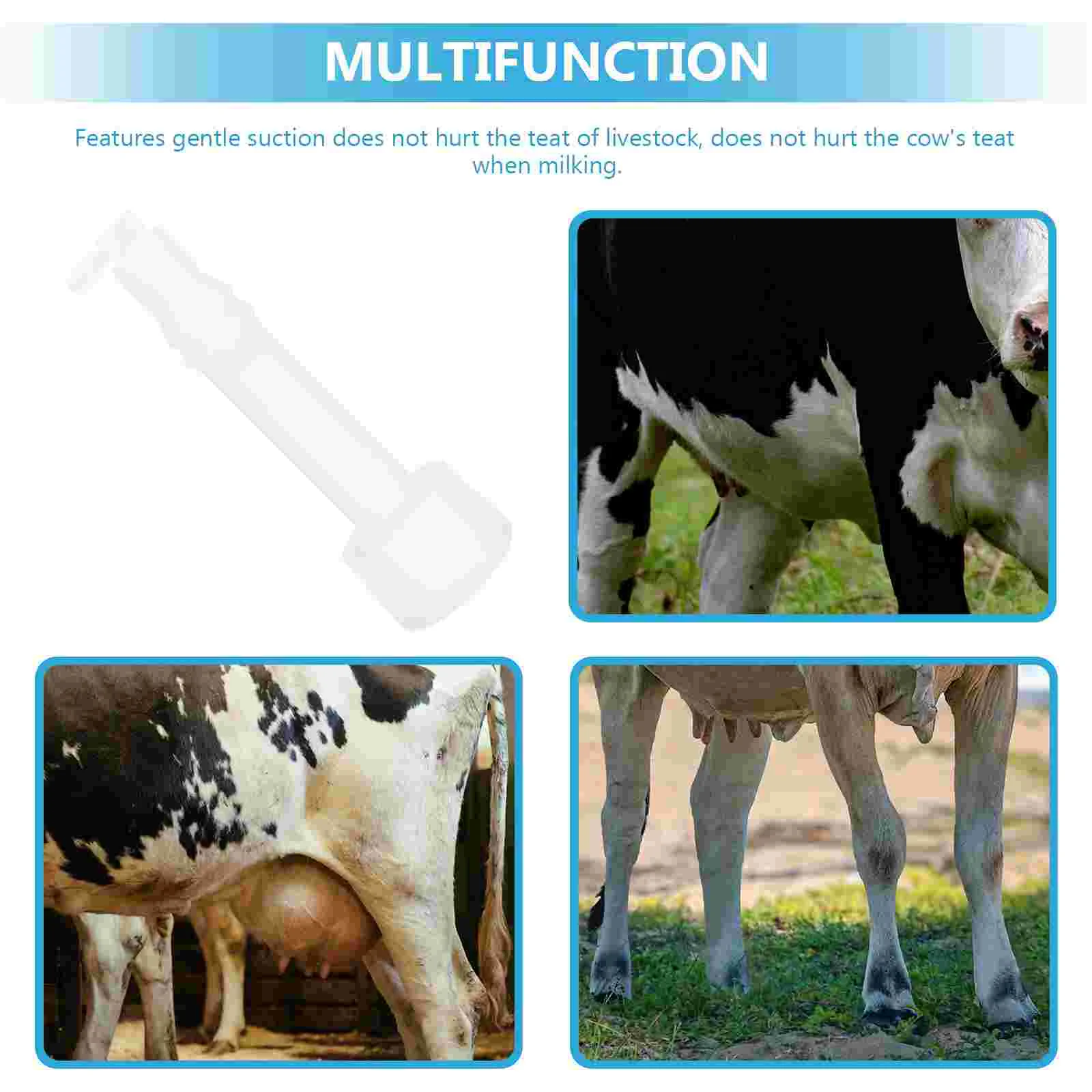 Sheep Teat Milking Machine Liners Cow Accessories Livestock Silicone Head Accessory Suction Supply Nose