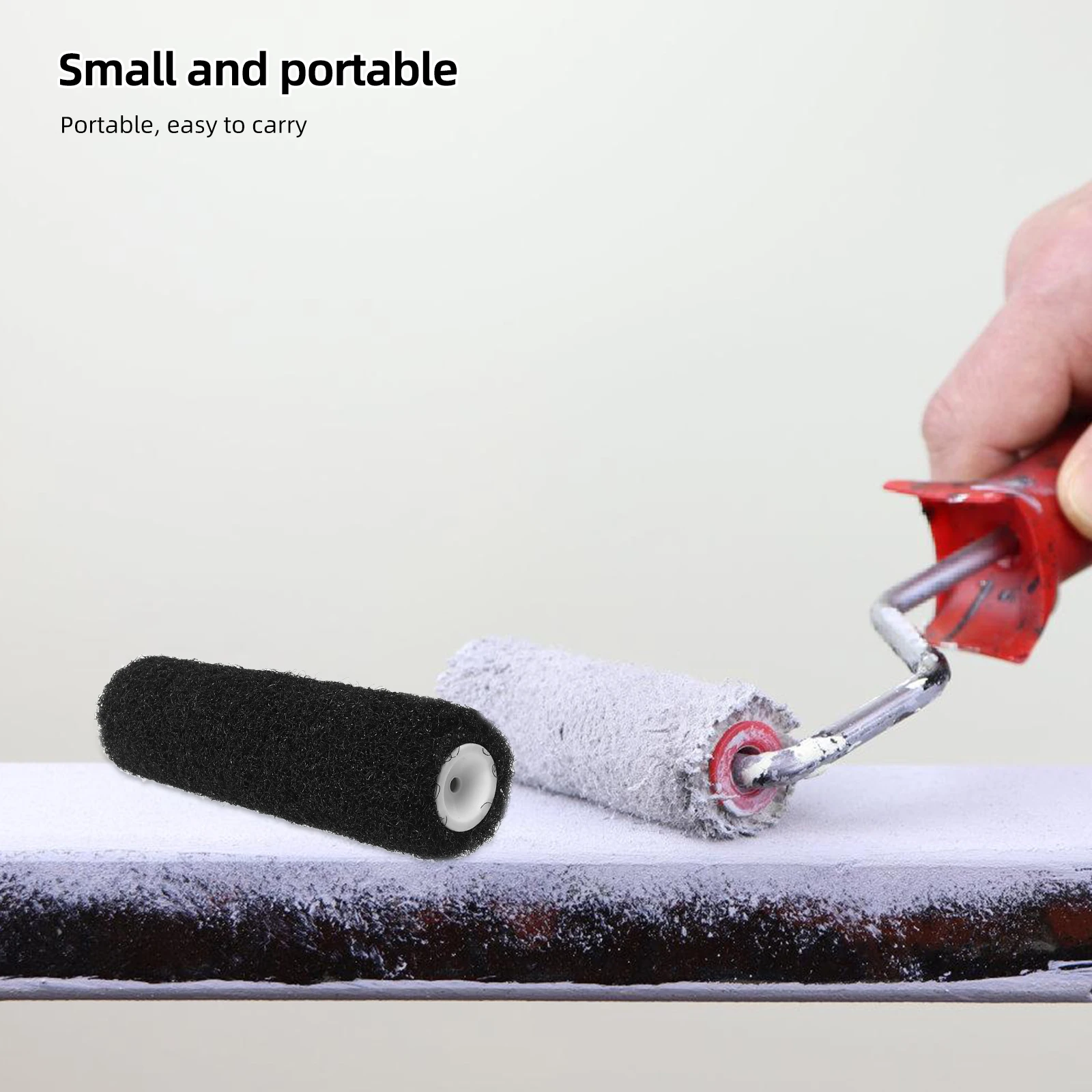 

9Inch Wall Texture Roller Brush High Corner Roller for Smooth Mud Application Putty Application Tool