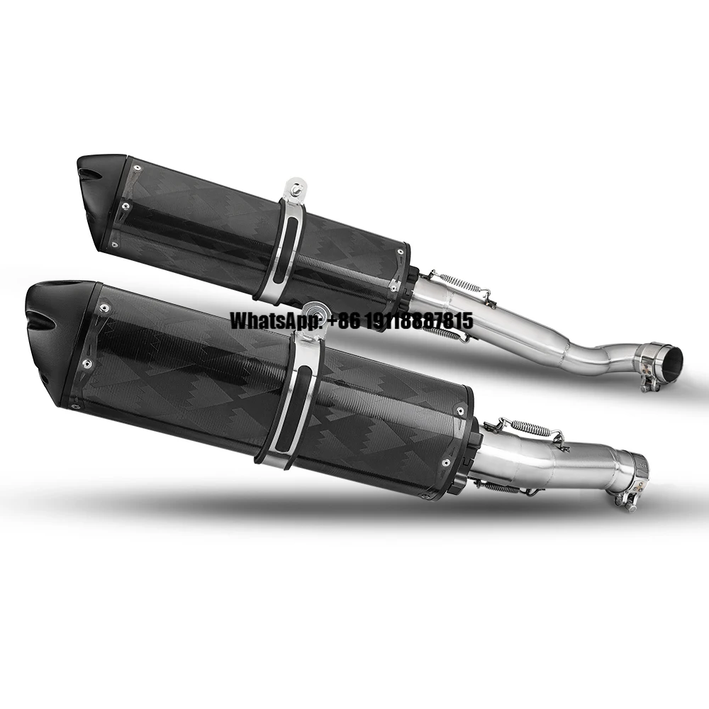 Racing Line Exhaust Original Position Mid Pipe Link Pipe Full Exhaust Muffler Styem for SUZUKI GSX-R1000-K9 2009-2016