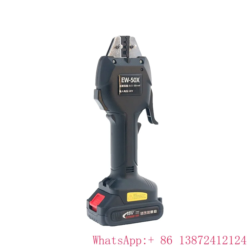 

Electric Hydraulic Lithium Voltage Wire Clamp Cold Pressing Clamp with Pre-Insulation Tube for Connectors Application