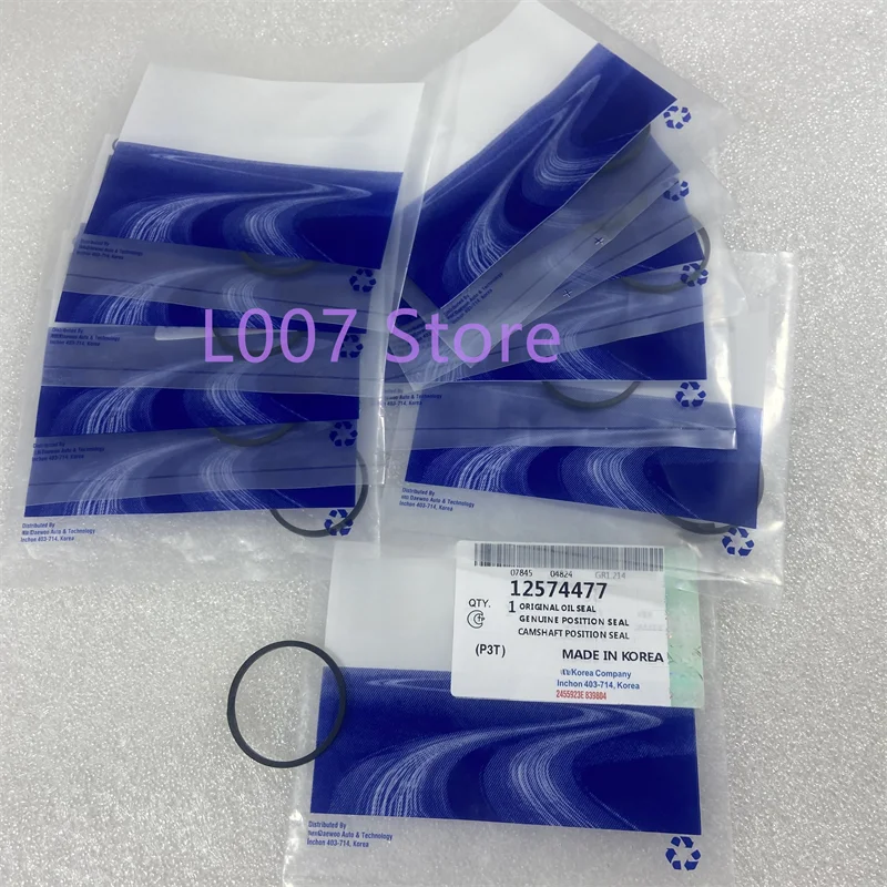 10PCS Auto Engine Camshaft Seal Cam Oil Seal Set For Buick Lacrosse Chevrolet Equinox Cadillac Accessories NO: 12574477