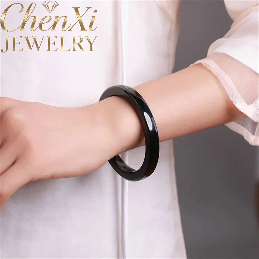 

Authentic Natural Hetian Jade And Inkstone Jade Round Bracelet For Protection Good Luck Fine Jewelry Best Selling Popular Gift