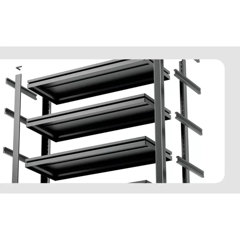 Kitchen  Floor-to-ceiling Multi-layer Microwave Oven Multifunctional Storage  Household Oven Pot Rack Storage Rack Shelf