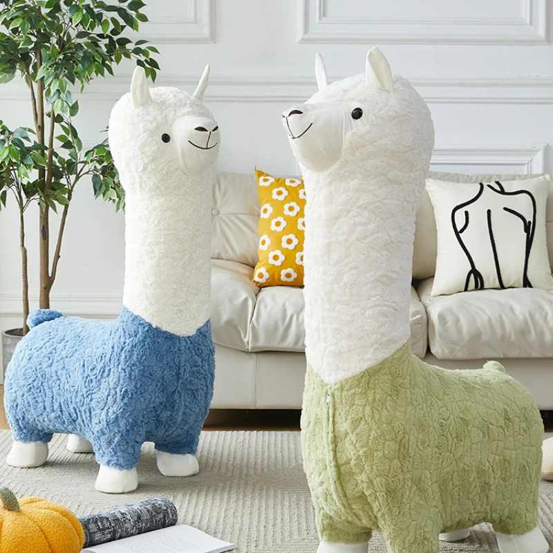 

Creative Alpaca Children's Sofa Baby Cute Cartoon Sofa Shoes, Stools, Lazy People's Sofa Holiday Gift