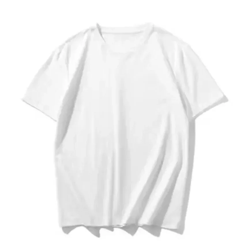 

Summer 100% Cotton T-Shirts Mens Casual Short Sleeve Solid Cotton Crew Neck Soft T-Shirts Basic Men's Loose Fit Tee Shirt Tops