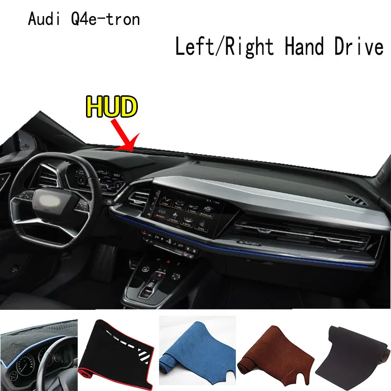 

For Audi Q4e-tron Accessories Dashboard Cover Instrument Panel Dash Mat Dashmat Protective Pad