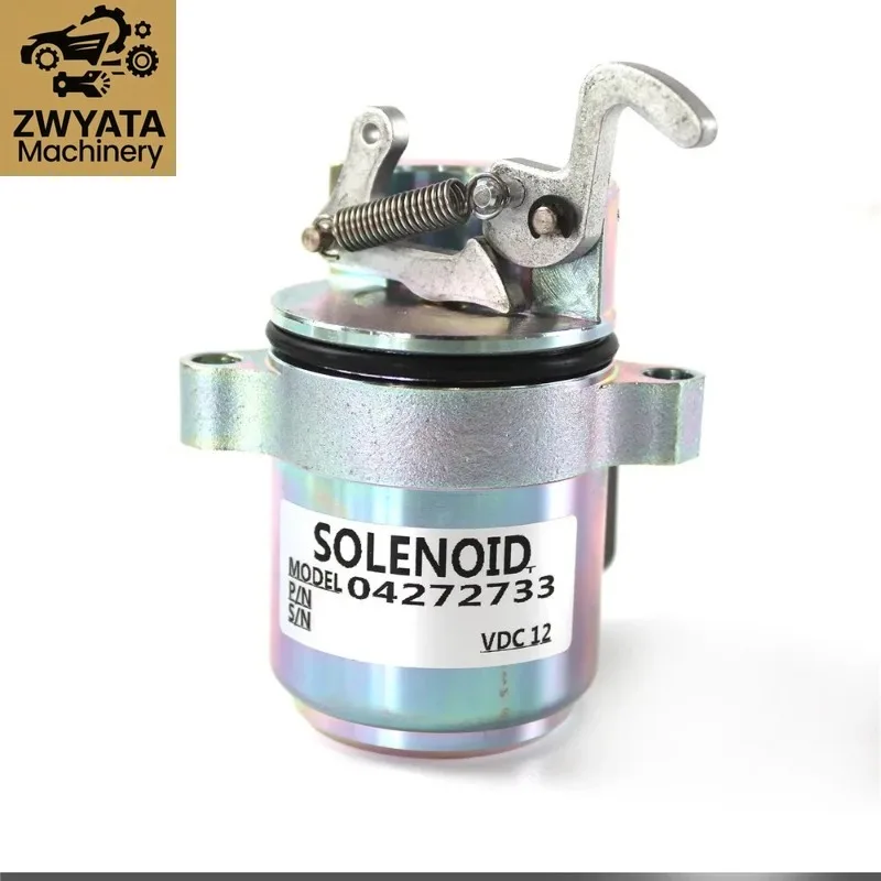 

12V Fuel Shut Off Solenoid 04272733 04170534R M7272733 for Deutz 1011 BF4M1011 Bobcat 863 S250 T200 A300 Gehl SL5635 5635DXT