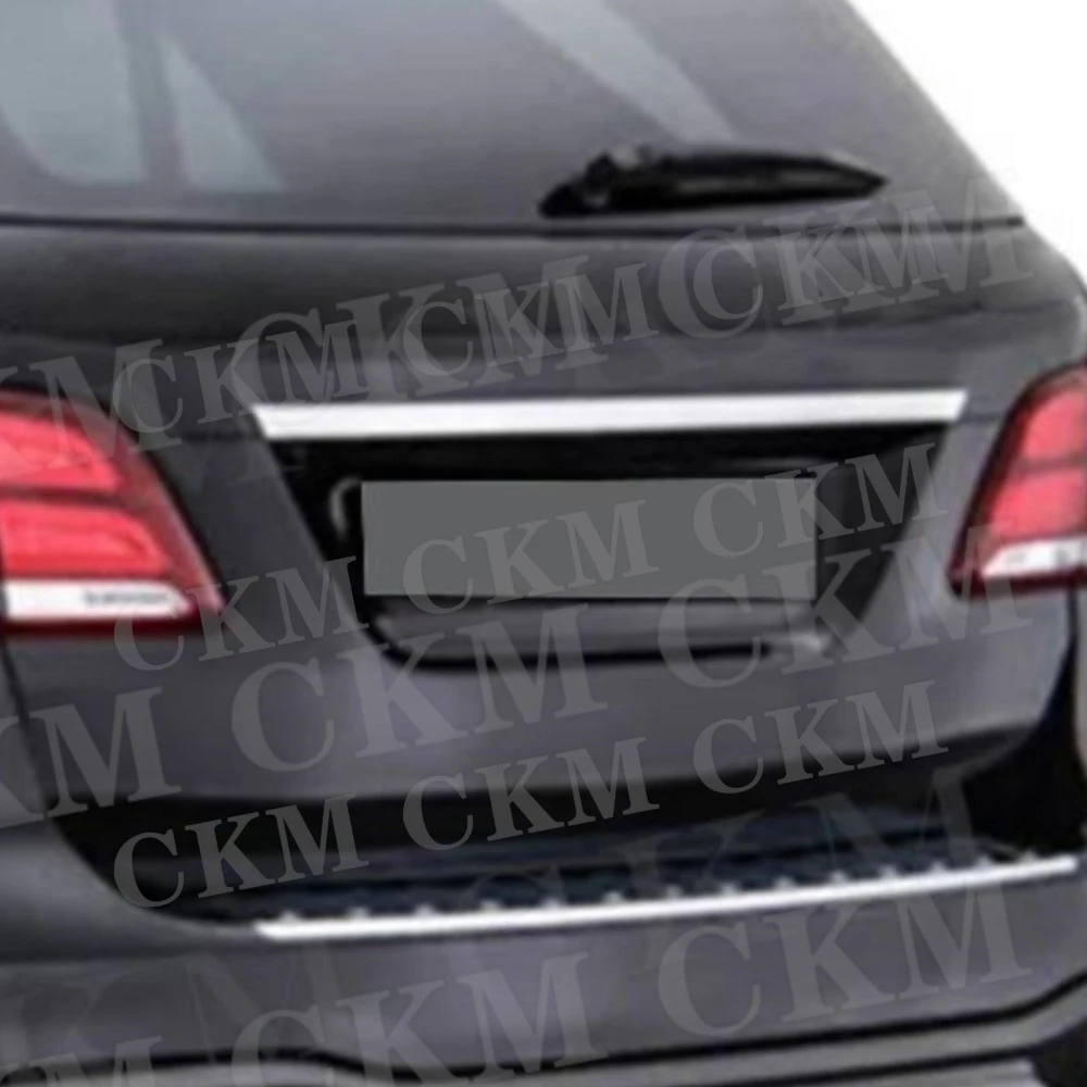 CKMUUER für Benz GLE GLS Klasse W166 X166 GLE450 GLE63 AMG Sport SUV 2015-2018 Heckdiffusor Auspuff Zubehör Auto