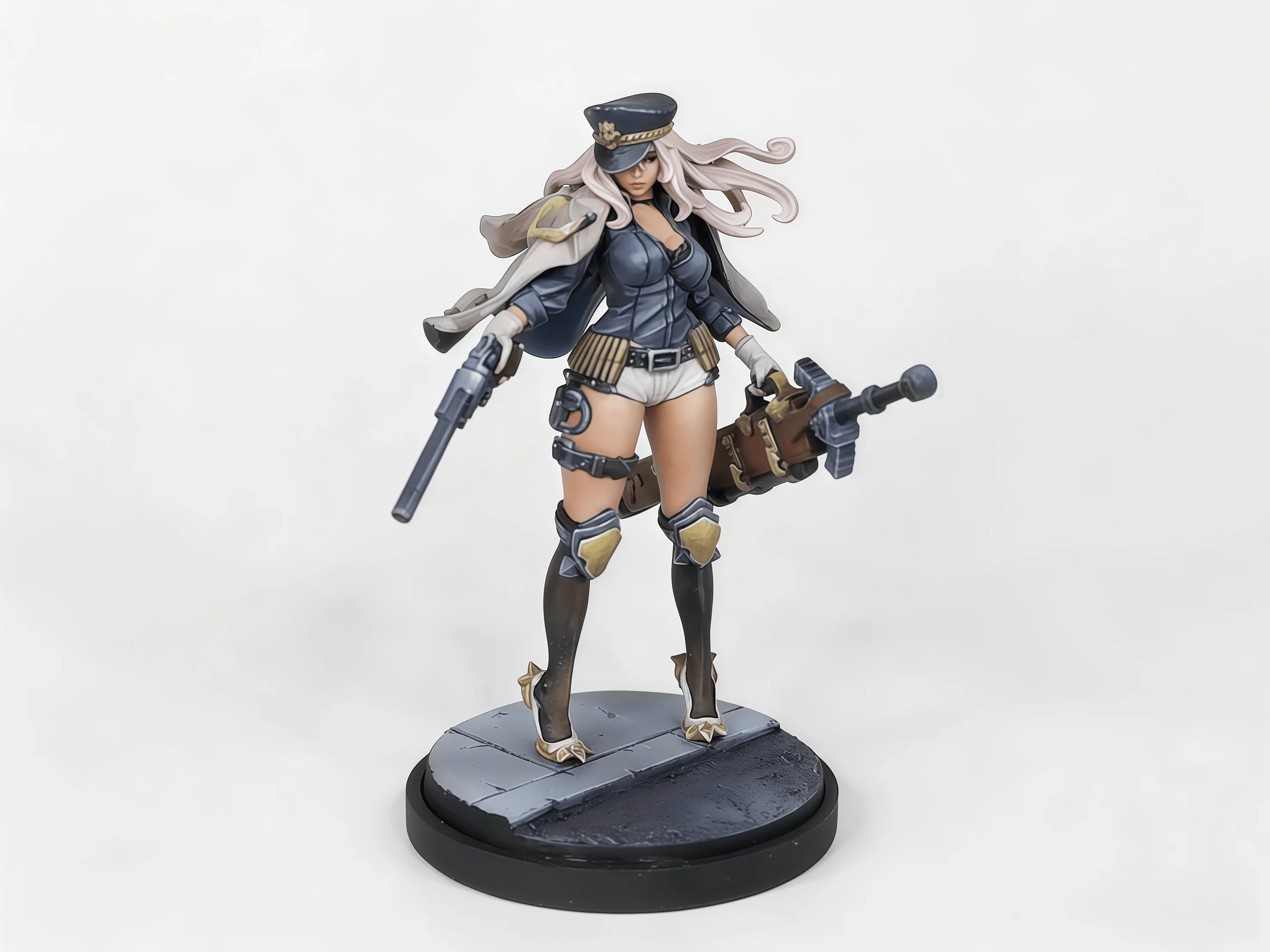 50mm Die-casting Resin Model Assembly Kit, GK， Detective Knight, Unpainted, Needs To Be Assembled