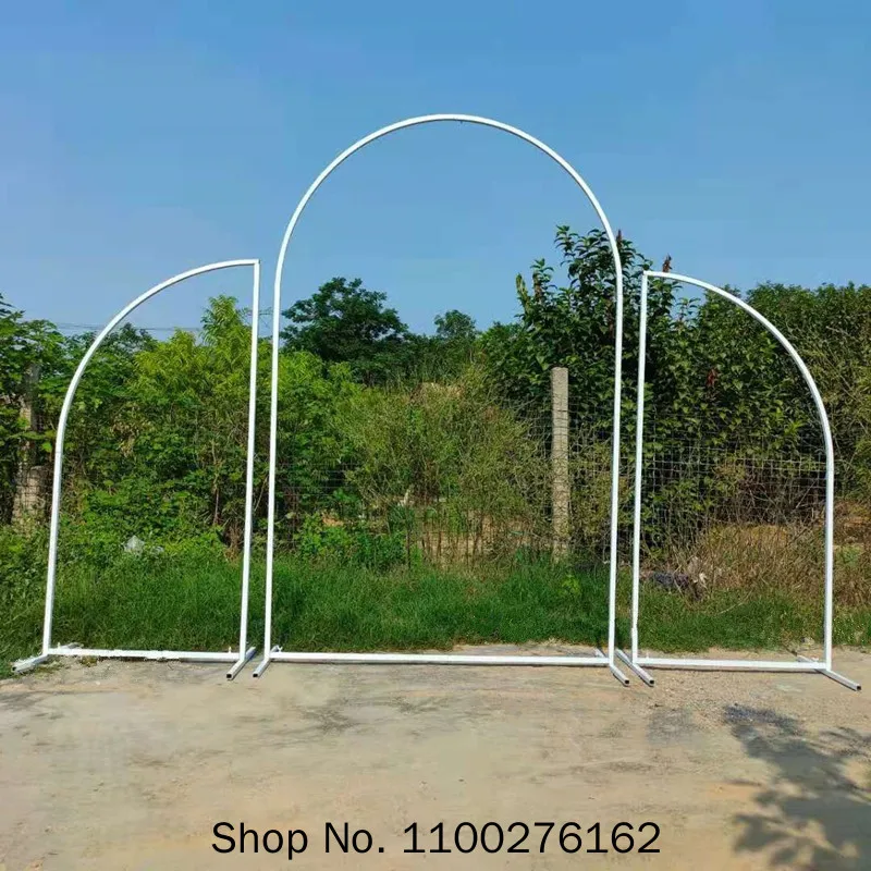 

wedding arch flower stand event wedding party props arch iron stand stage backdrop frame decorative artificial flowers stand