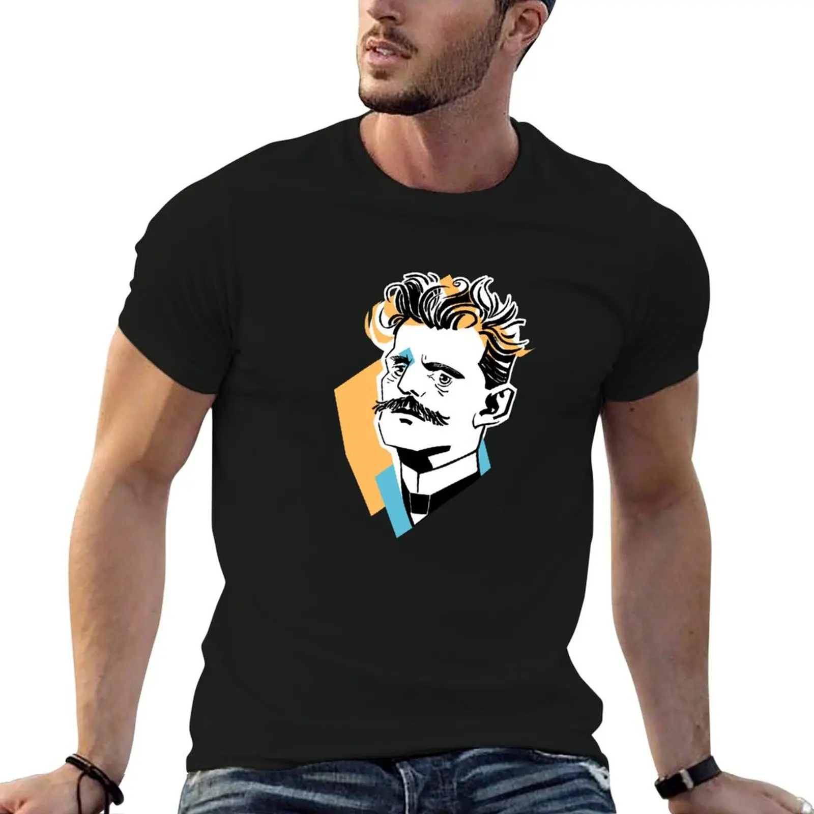 Camiseta Jean Sibelius, camisetas para hombre, camiseta vintage gráfica, camisetas con estampado personalizado para hombre, camiseta