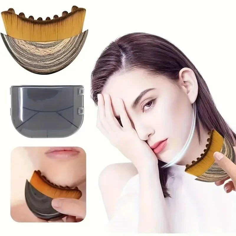 

1pcs Portable Lymphatic Contour Face Brush Facial Sculpting Lymphatic Drainage Tool Lymphatic Drainage Massager Fit The Skin