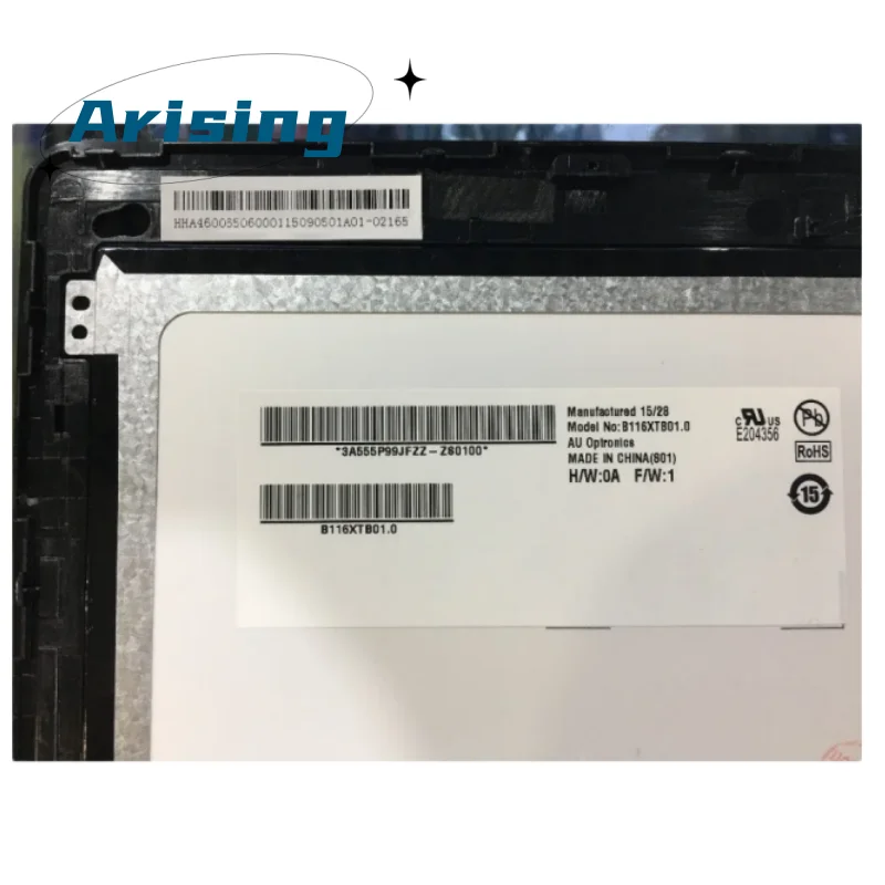 Imagem -03 - Laptop Lcd Touch Screen Assembly Acer Aspire R11 r3 R3131t Série R3-131t-p7ha R3-131 1366x768 11.6 B116xtb01.0