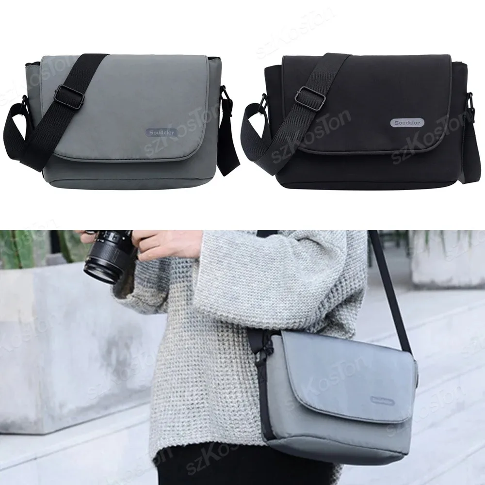 حقيبة كاميرا DSLR بسعة كبيرة ، حقيبة ظهر خفيفة الوزن ، حقيبة كتف مقاومة للماء لسوني ، كانون ، نيكون ، حقيبة تخزين
