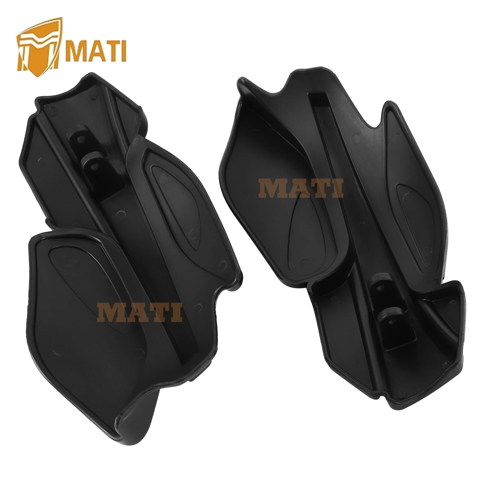 M MATI Black Hand/Wind Guard Kit for Snowmobile Switchback Assault 800 600 Rush 800/600 Pro R RMK 800 600 2876846 2879380 image 4