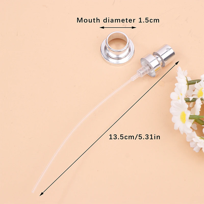 Botol penyemprot kabut halus, tutup botol penyemprot kabut halus digunakan untuk 15mm tipe Bayonet electrokmi botol parfum aluminium nozel yang cocok