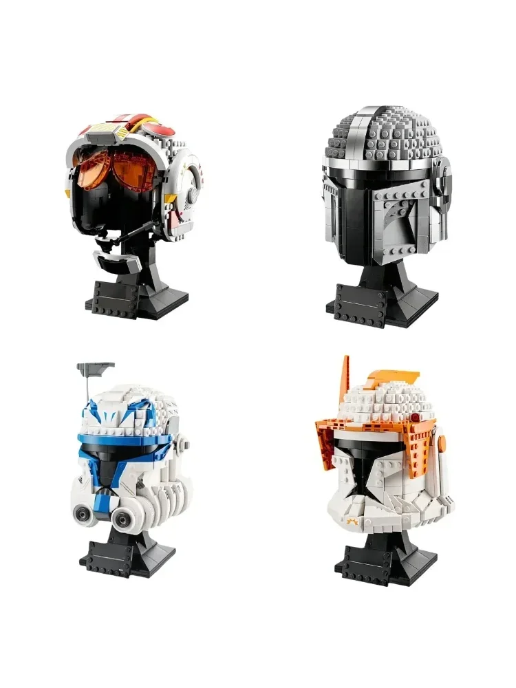 Blocs de construction de pilote de chasse TIE, nouvelle guerre spatiale, dark vador mandalorien Luke Skywalker TIE, briques, cadeaux d'anniversaire et de noël pour enfants