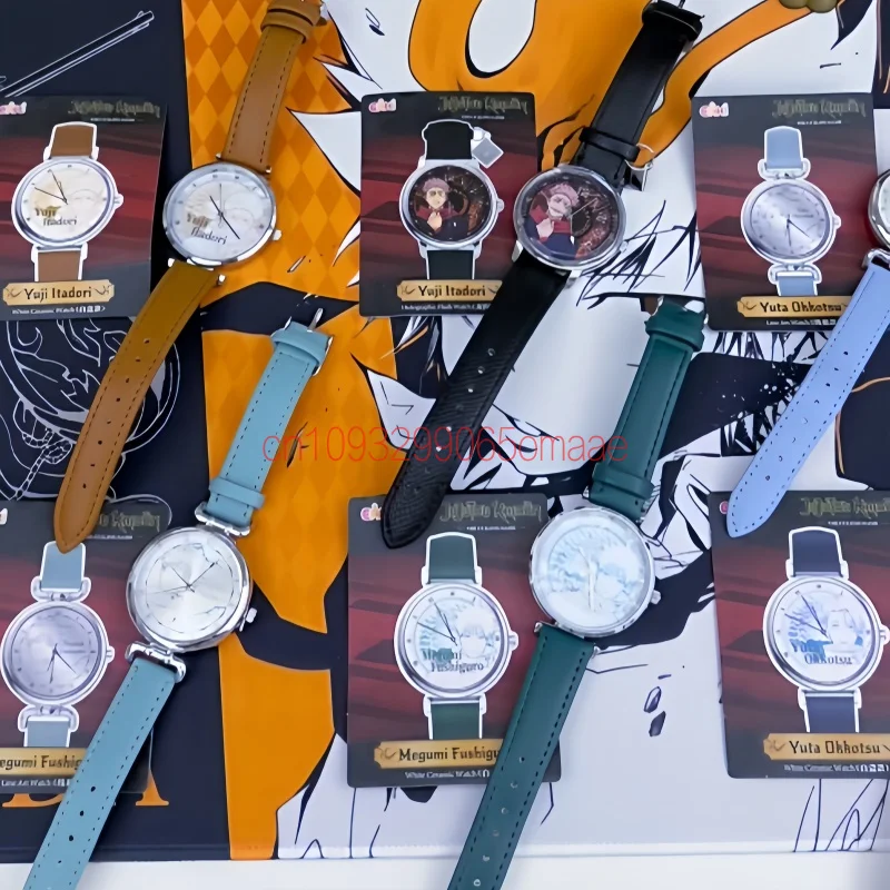 Eaki Anime Wristwatch Blind Box Spell Battle Dead Return Tour Series Trendy Toy Collectible Mystery Box Birthday Gift Accessory view 5