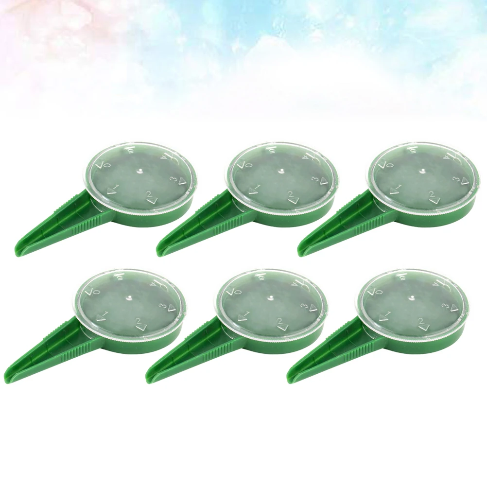 

6pcs Seed Dispenser Durable Adjustable Dial Garden Planter Easy Transfer Plants Spacing Tools Child Friendly