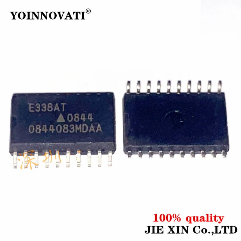 10pcs E338AT E338A E338 SOP20 Car engine computer board vulnerable chip For Mitsubishi