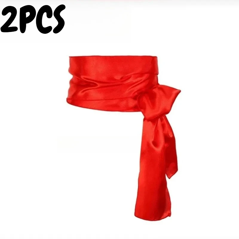 2pcs Fabric Pirate Sash Long Versatile Design Perfect For Window Display Retro Vibe Decor Versatile Costume Prop For Themed