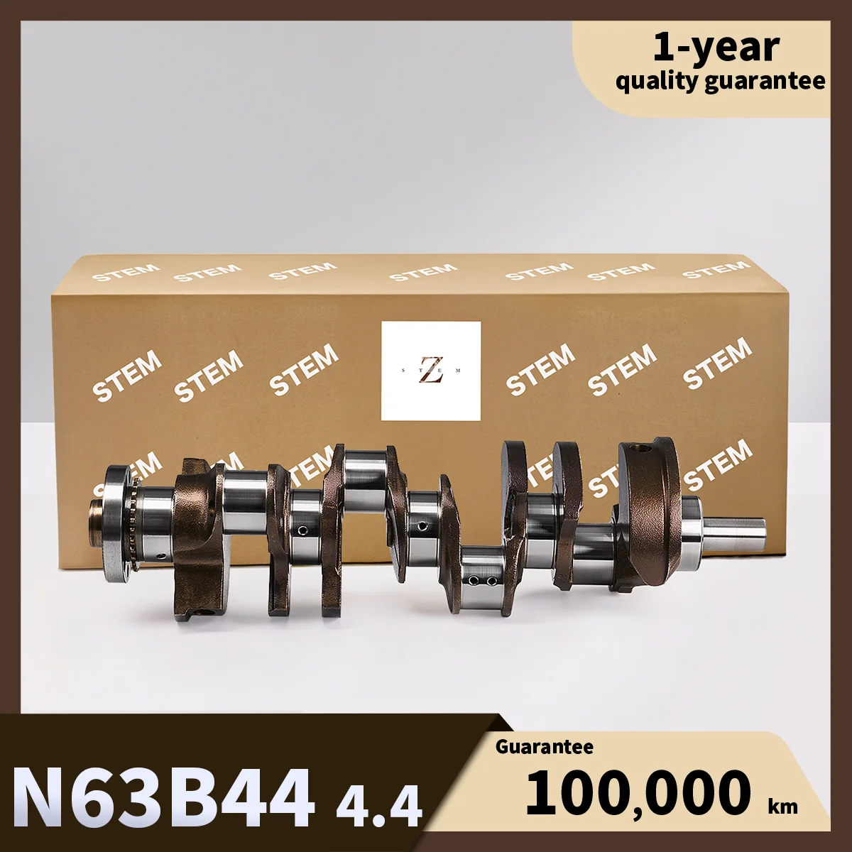 

Engine Crankshaft for N63 / N63B44 BMW's 4.4L V8 twin-turbocharged engine compatible with BMW SUV/Sedans