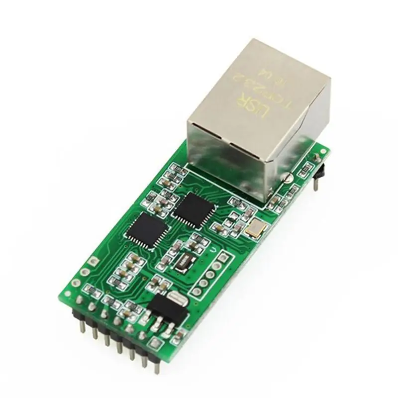 Exquisite-USR-TCP232-T2 Serial TTL To Ethernet Module Ethernet Module For Data Transferred Over LAN Network T2 Old