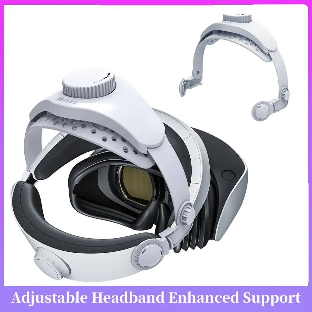 

Adjustable Head Strap Decompression Weight Reduction Bracket Breathable Enhanced Support for PS VR2 Headset Accessories