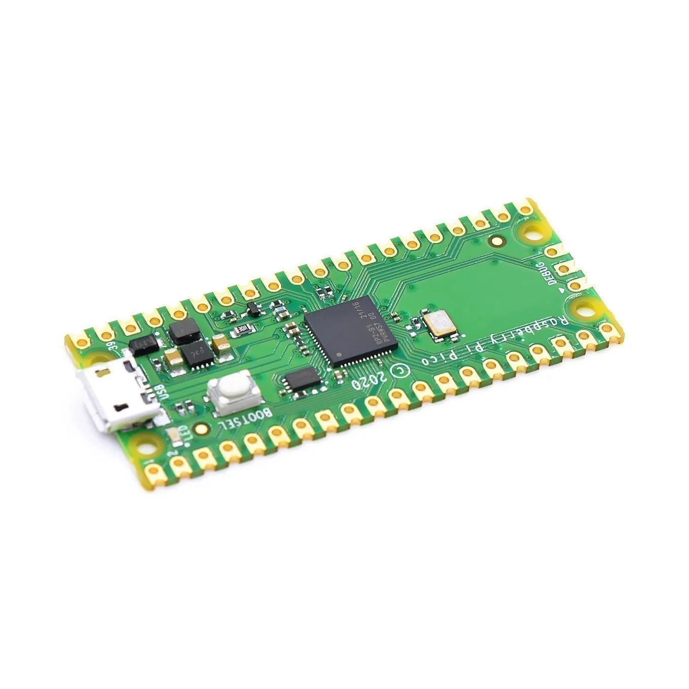 Officiële Raspberry Pi Pico Board Rp2040 Dual-Core 264Kb Arm Low-Power Microcomputers Krachtige Cortex-M0 + Processor