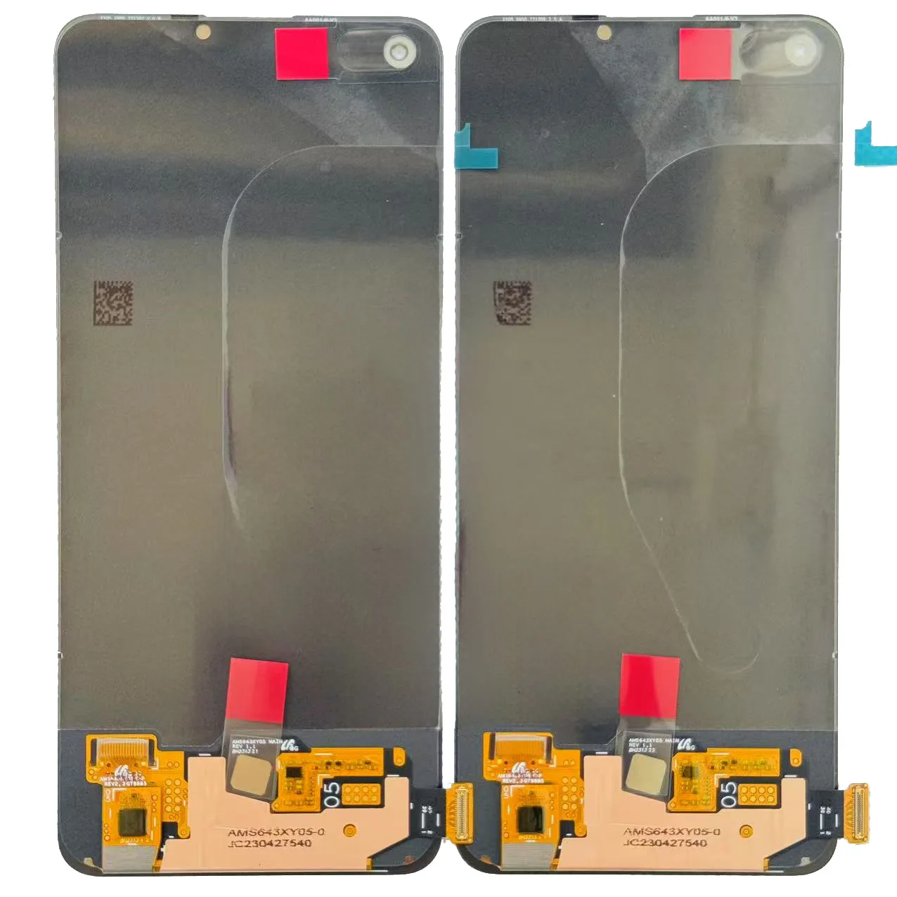 6.43 ''الأصلي AMOLED ل ممن لهم A74 4G Realme 8 4G reno 8 lite 5G a95 4G A96 5G F19 4G شاشة الكريستال السائل شاشة محول رقمي يعمل باللمس