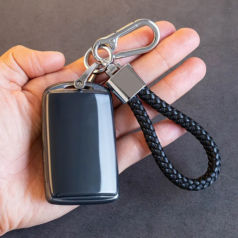 Key Fob Cover for Mazda CX-30 3 Axela CX-5 CX-50, Car Remote Key Case Shell with Keychain